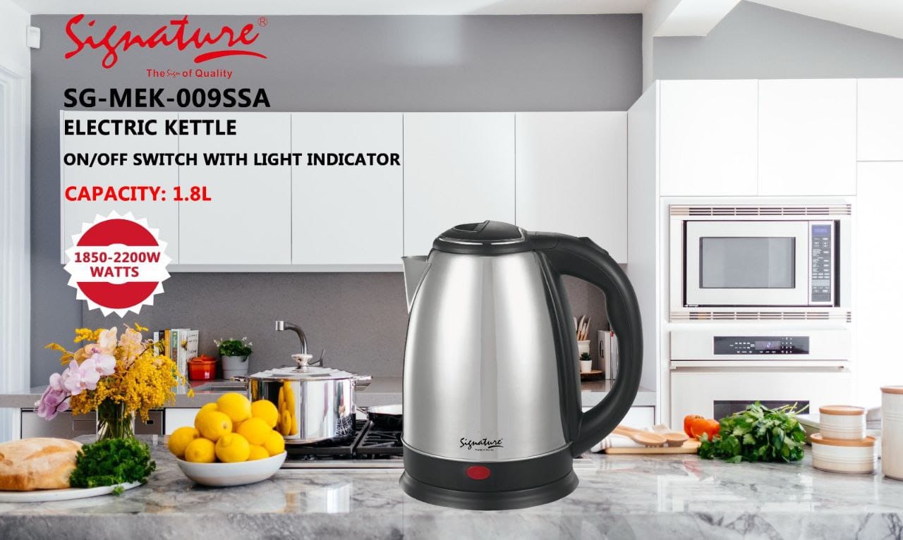 Signature Electric Kettle 1.8Ltrs